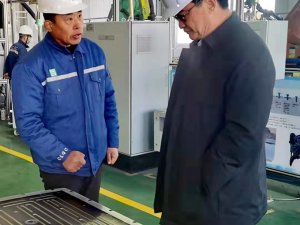 煙臺(tái)開發(fā)區(qū)工委副書記、管委副主任劉建民一行